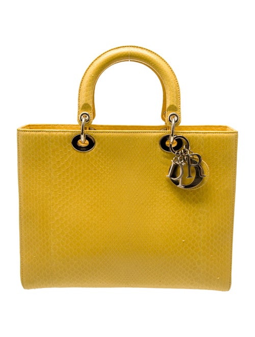 Christian Dior Python Lady Dior Large