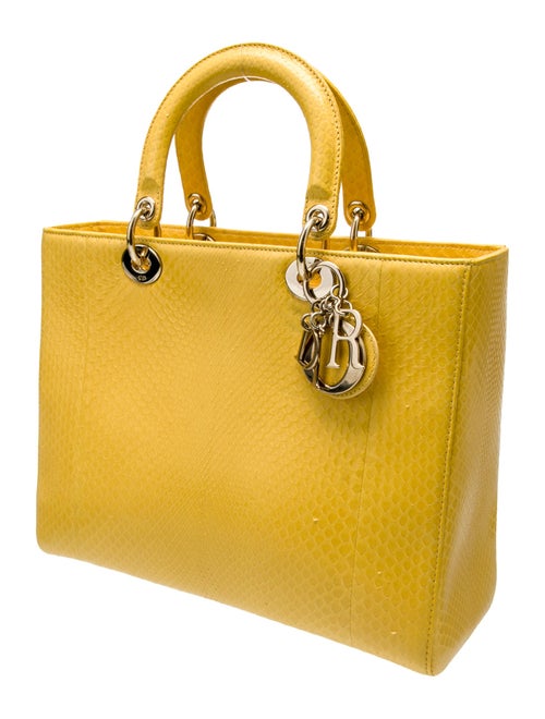Christian Dior Python Lady Dior Large