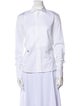Christian Dior Long Sleeve Button-Up Top