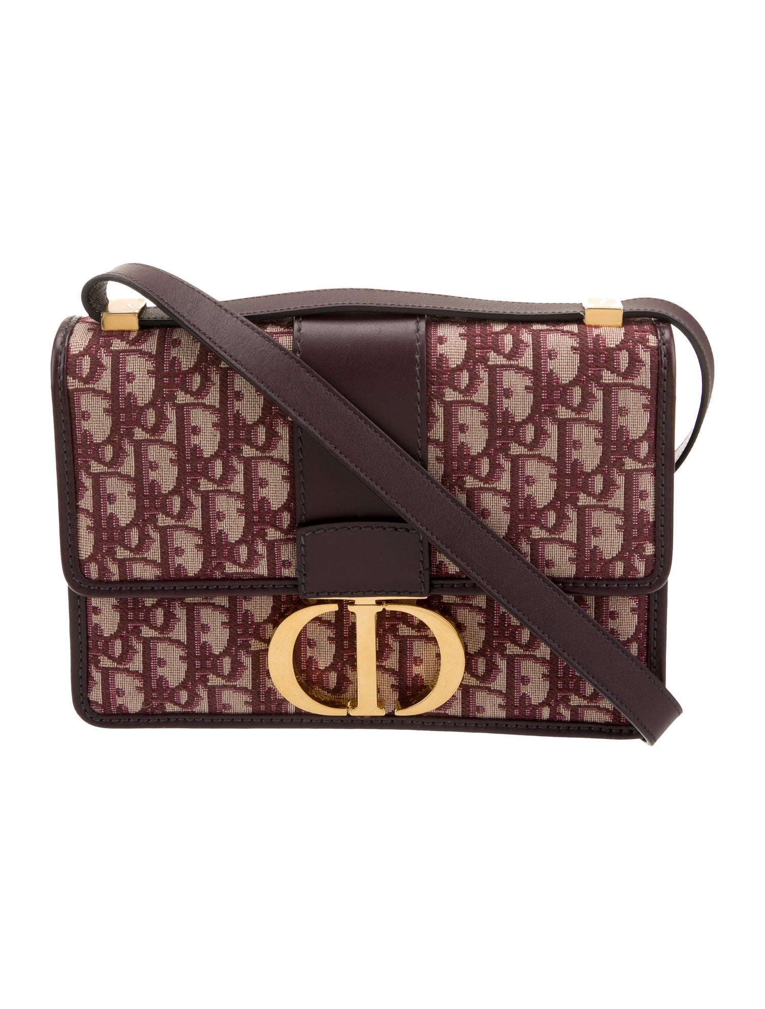 Christian Dior Oblique Jacquard Crossbody Bag 30