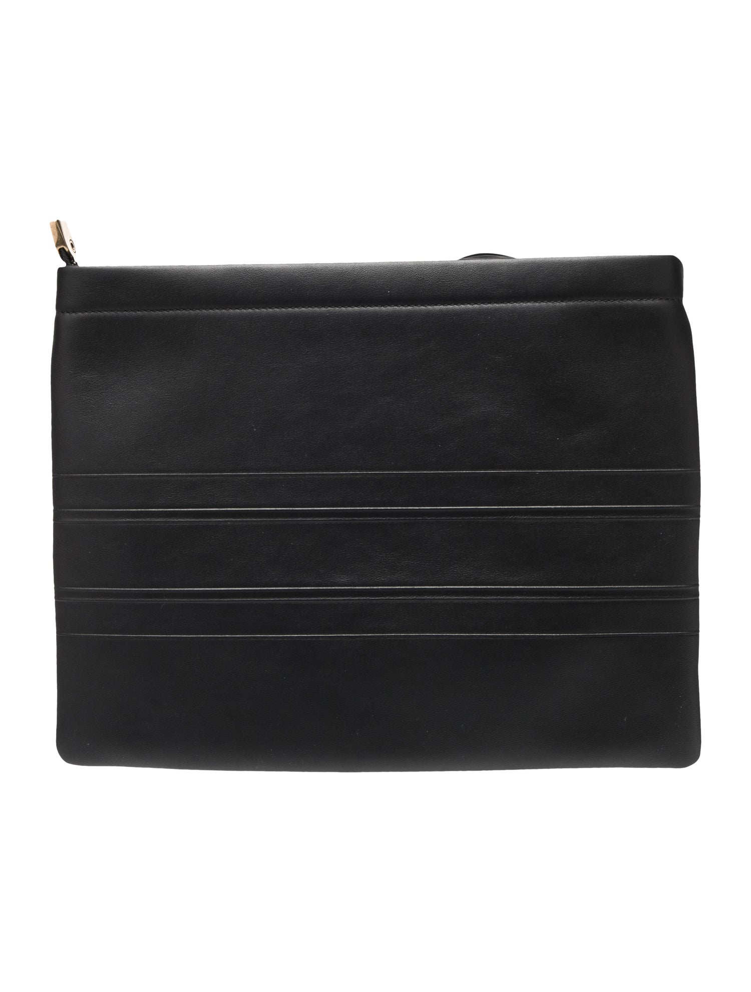 Christian Dior Embossed Leather Garment Bag