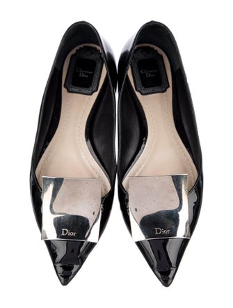 Christian Dior Patent Leather Flats