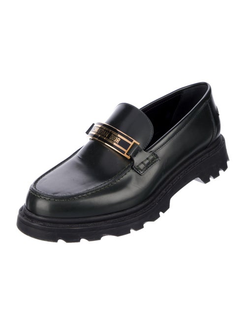 Christian Dior Leather Loafers