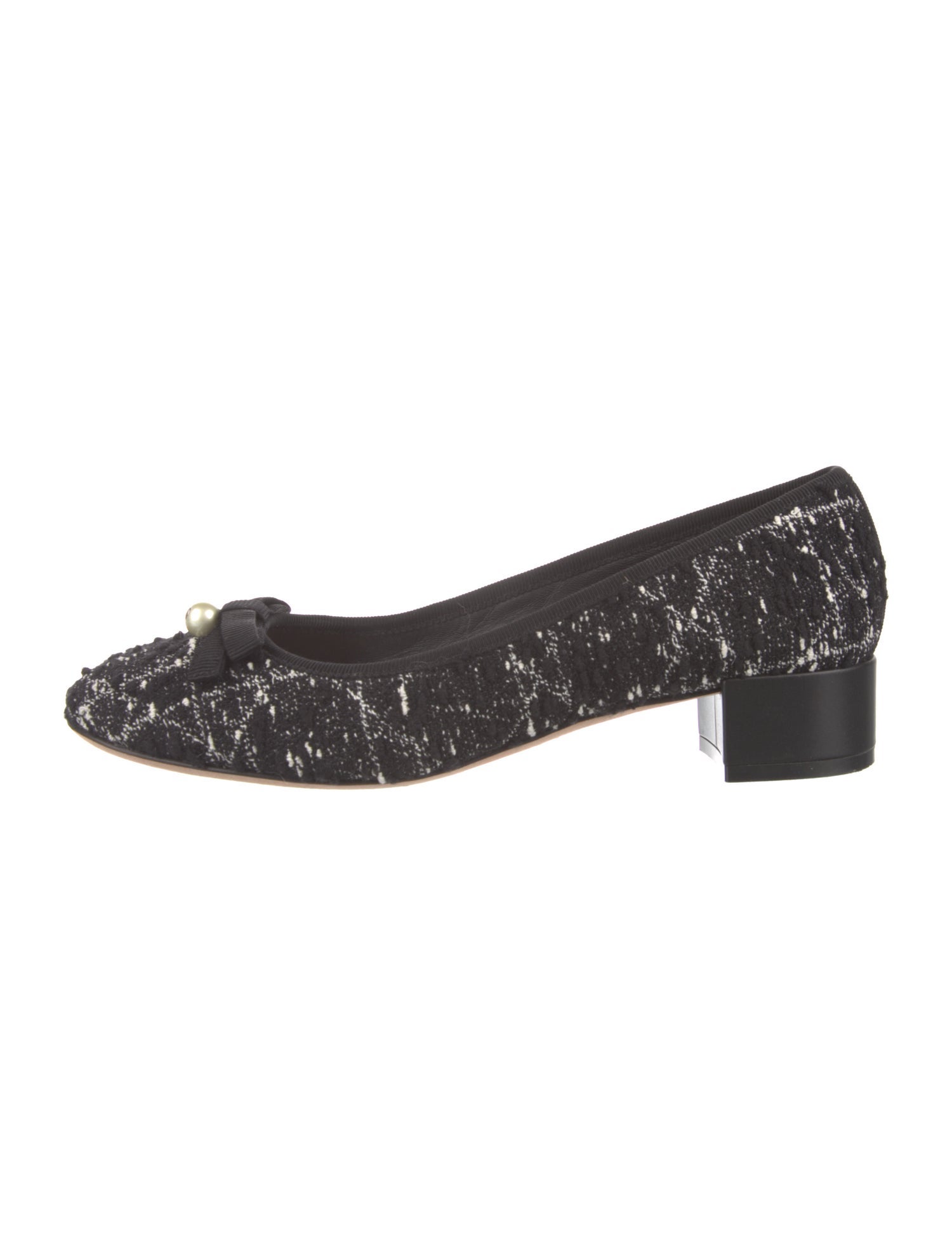 Christian Dior Sequins Printed Pumps