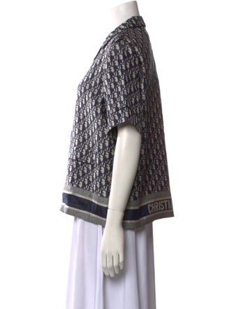 Christian Dior Silk Printed Blouse