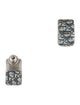 Christian Dior Resin Oblique Earring Set