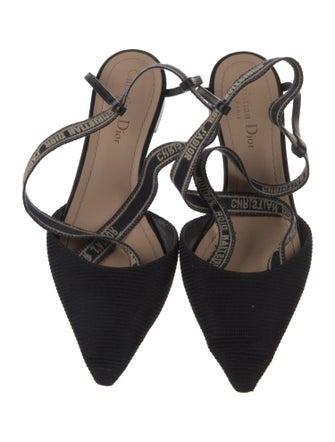 Christian Dior Tassel Accents Mules