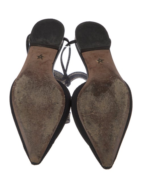 Christian Dior Tassel Accents Mules