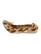 Christian Dior Canvas Animal Print Ballet Flats