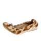 Christian Dior Canvas Animal Print Ballet Flats
