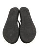 Christian Dior Velvet Flip Flops