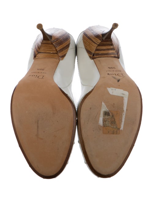 Christian Dior Cannage Pattern Leather Pumps