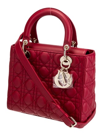 Christian Dior Cannage Lady Dior Medium