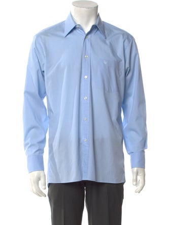 Christian Dior Bee Accent Long Sleeve Dress Shirt