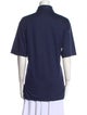 Christian Dior Short Sleeve Button-Up Top