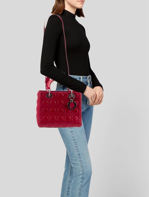 Christian Dior Cannage Lady Dior Medium