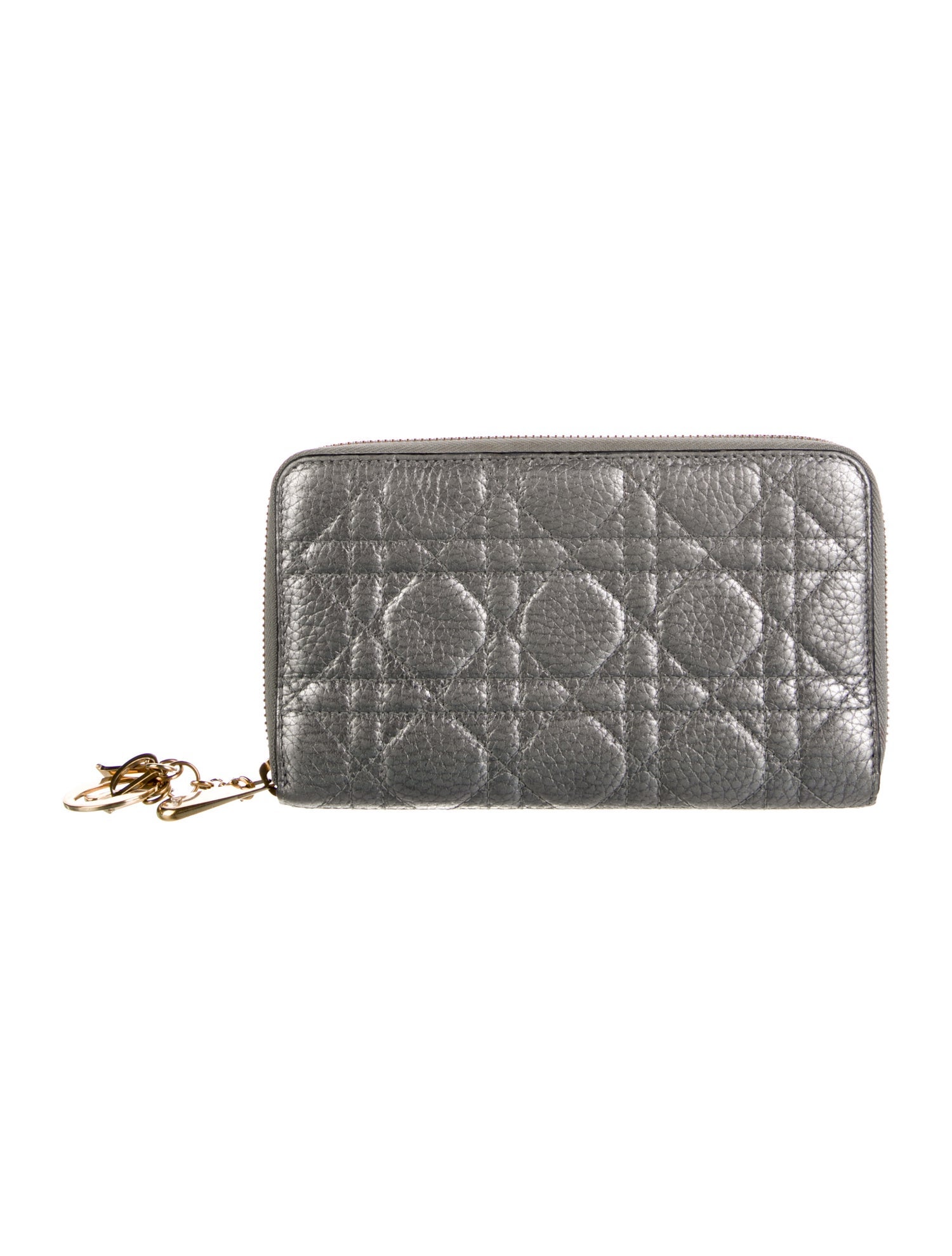 Christian Dior Cannage Pattern Leather Wallet