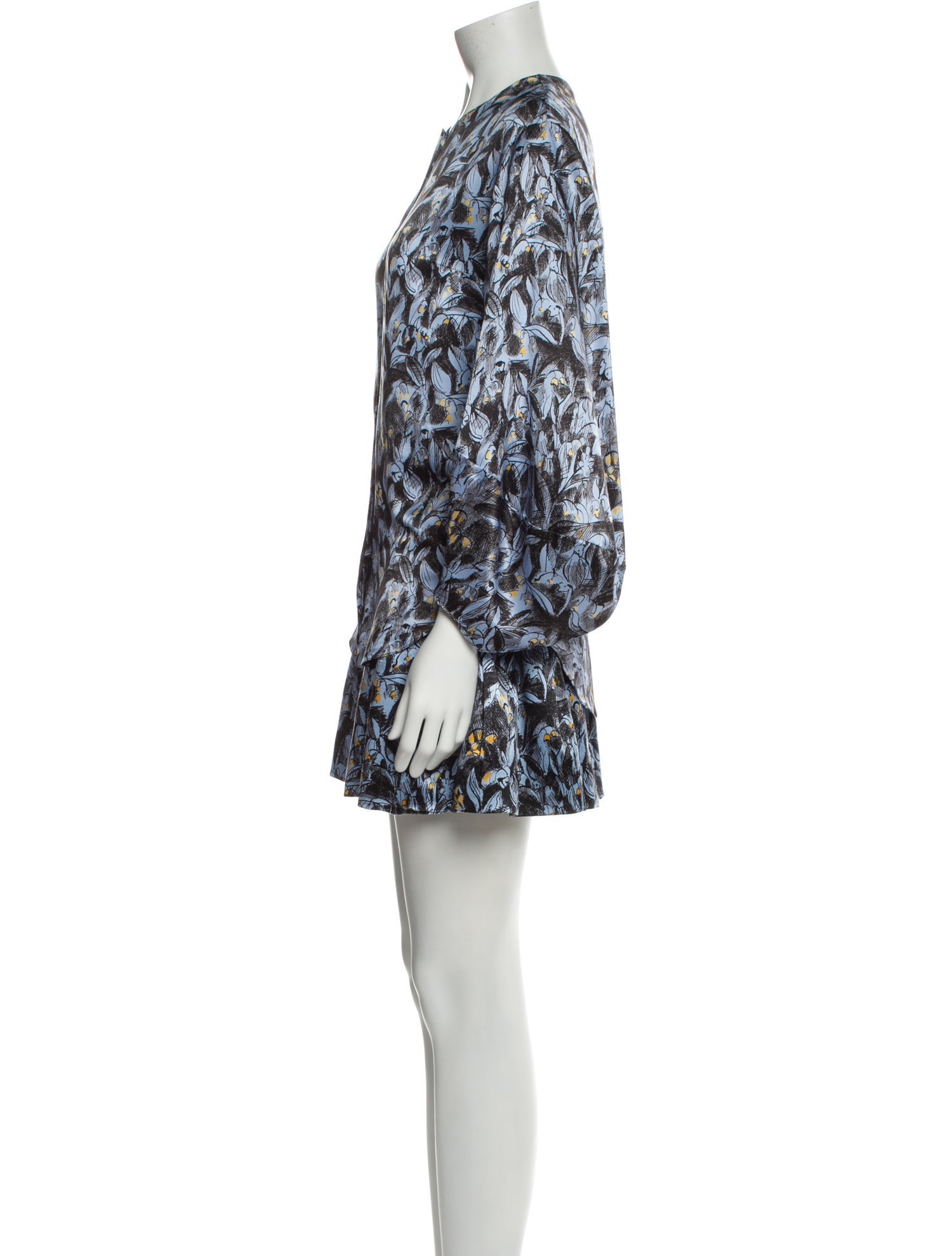 Christian Dior Floral Print Dress Set