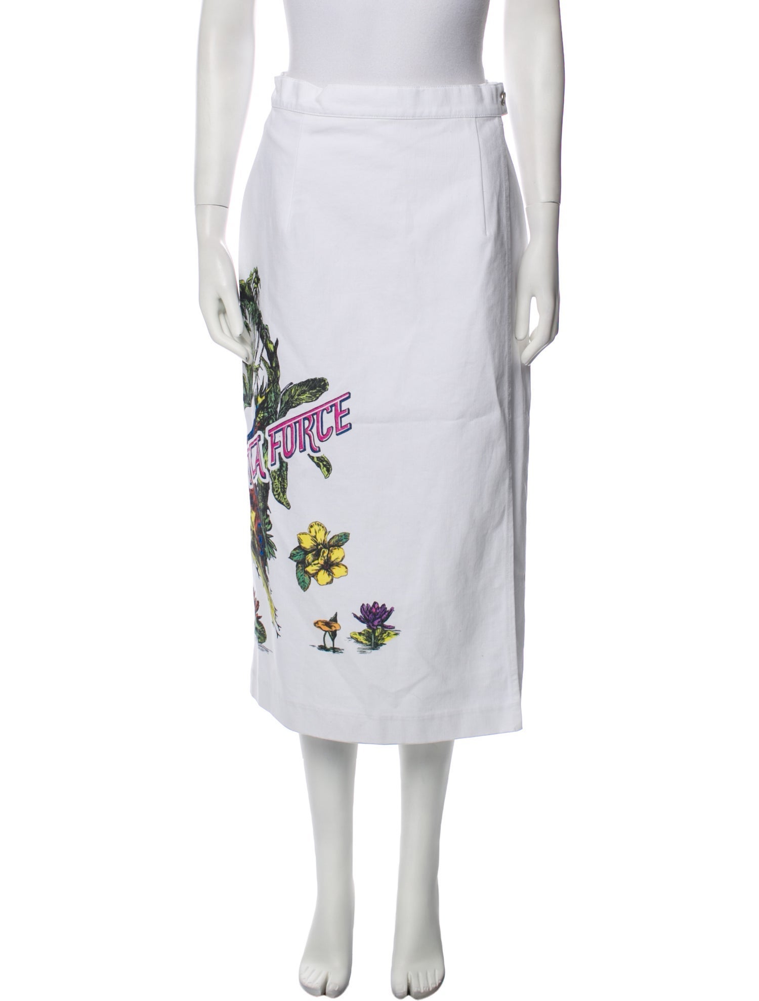 Christian Dior Printed Midi Length Skirt