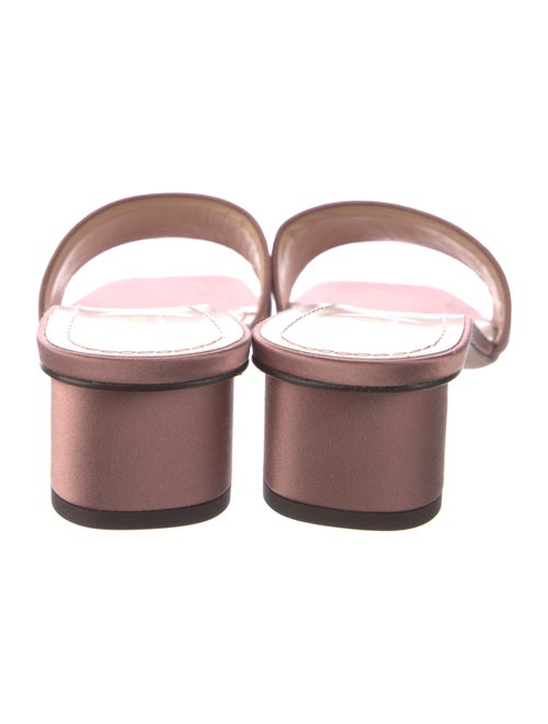 Christian Dior Embroidered Accent Slides