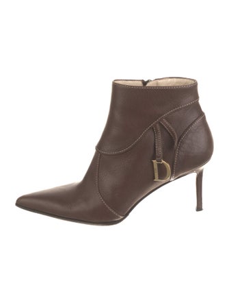Christian Dior Leather Boots