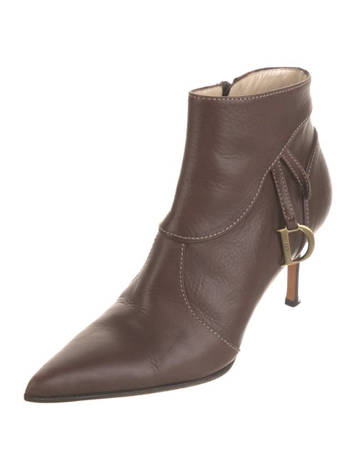Christian Dior Leather Boots
