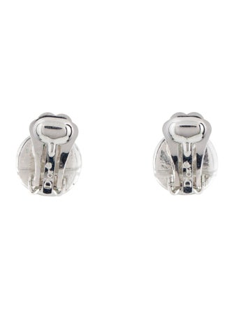 Christian Dior Dior Logo Clip-On Earrings