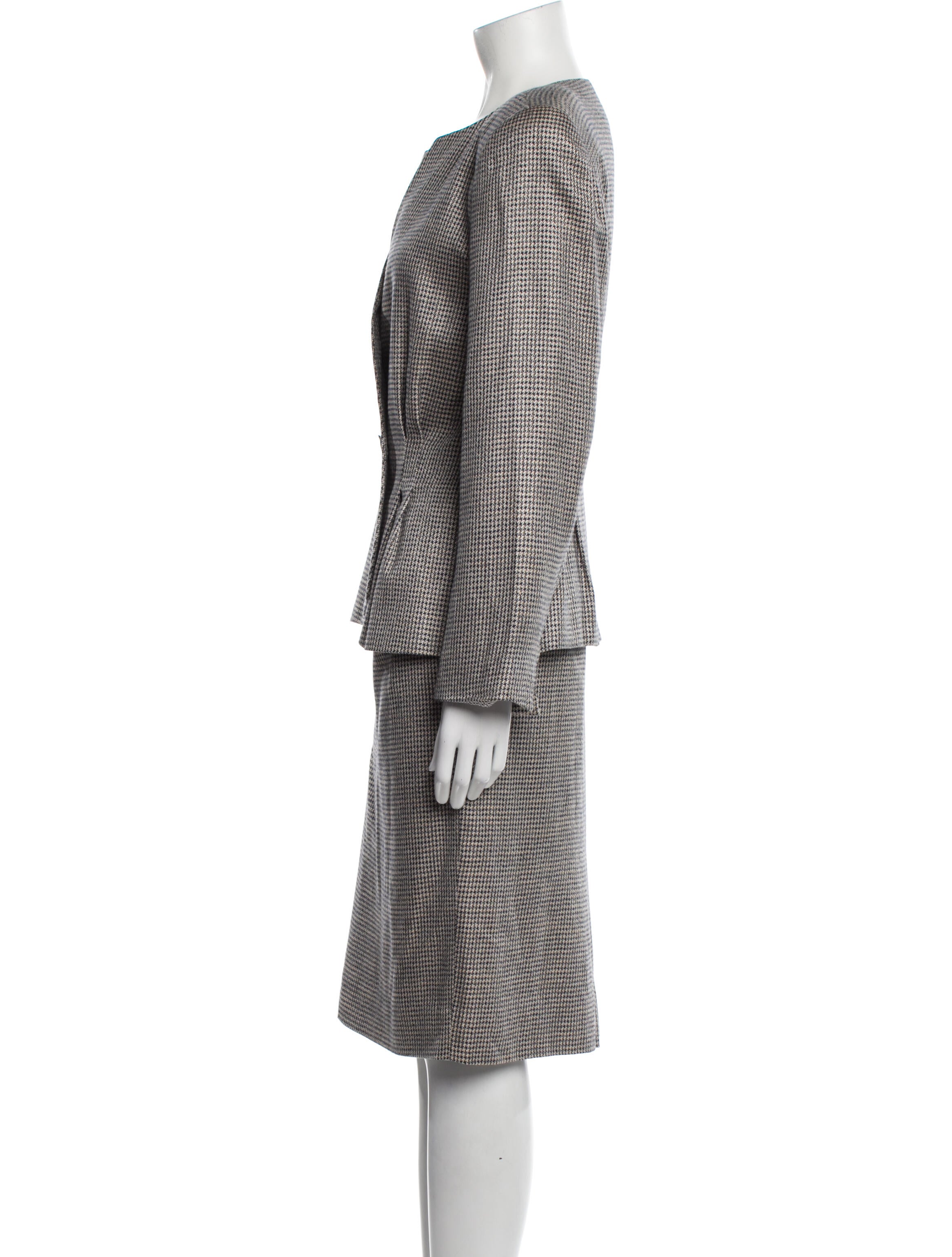 Christian Dior Vintage The Suit Skirt Suit