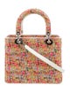 Christian Dior Tweed Lady Dior Medium