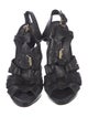 Christian Dior Vintage Leather Slingback Sandals