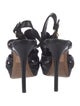 Christian Dior Vintage Leather Slingback Sandals
