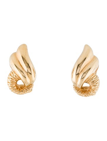 Christian Dior Clip-On Vintage Earrings
