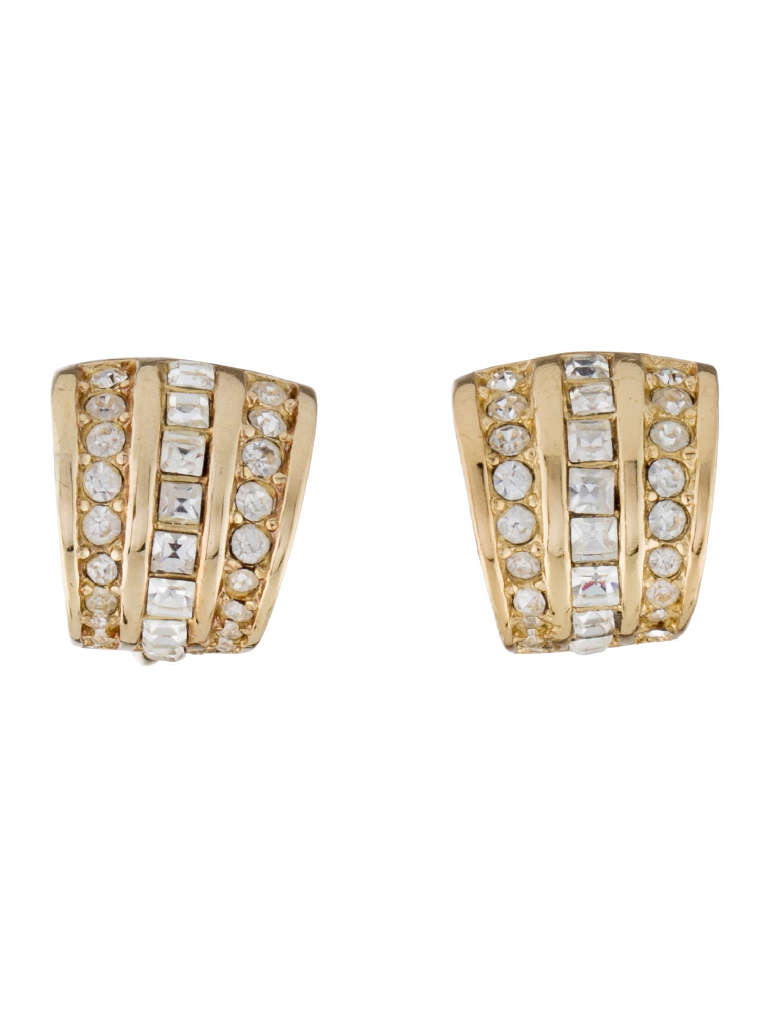 Christian Dior Vintage Clip-On Earrings