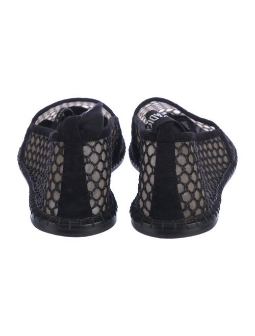 Christian Dior Mesh Printed Ballet Flats