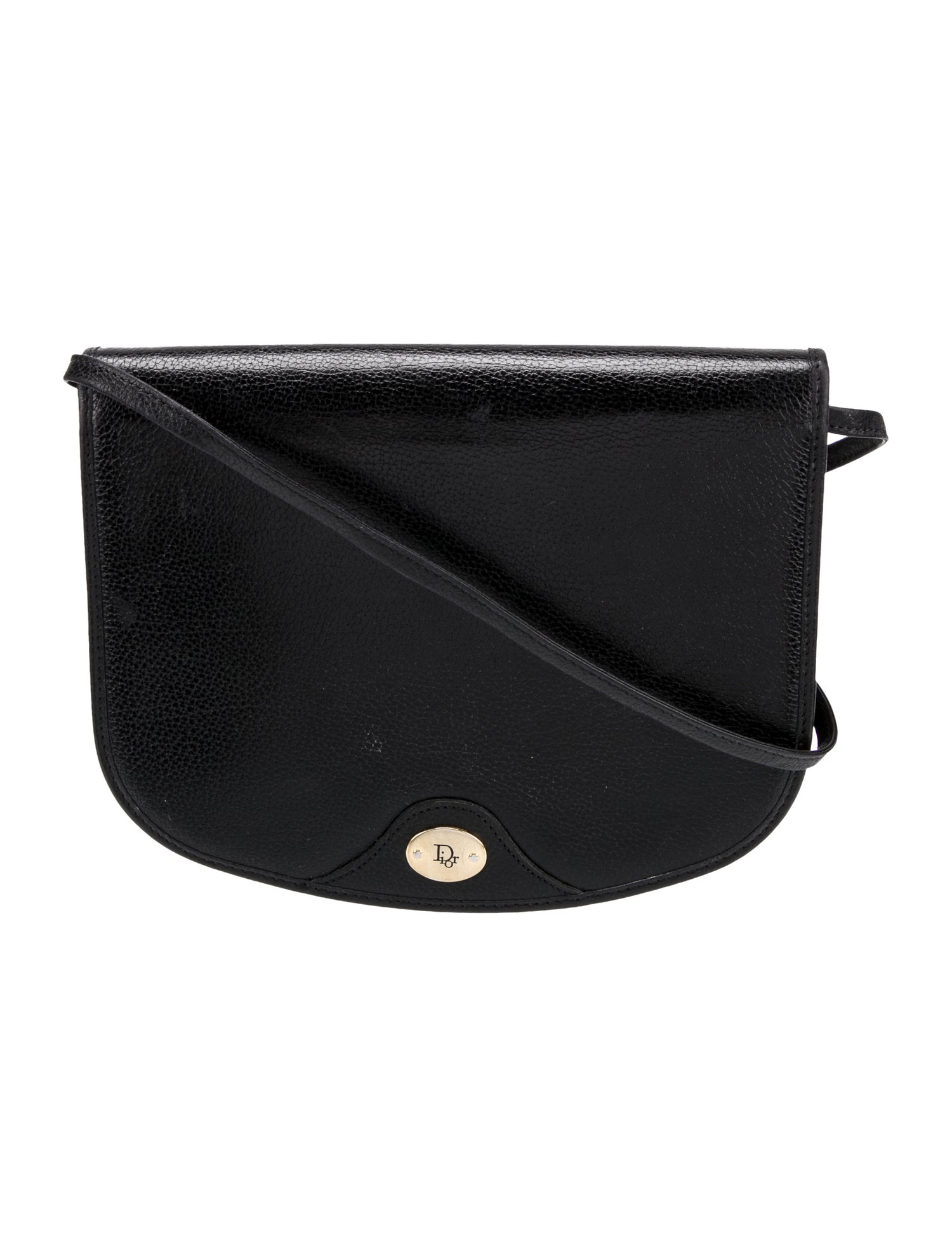 Christian Dior Leather Crossbody Bag Small Vintage