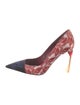 Christian Dior Canvas Printed Pumps