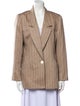 Christian Dior Wool Striped Blazer