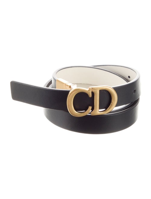 Christian Dior Skinny Leather Belt