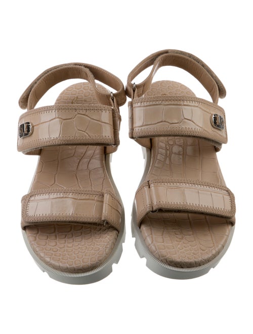 Christian Louboutin Crocodile Sandals