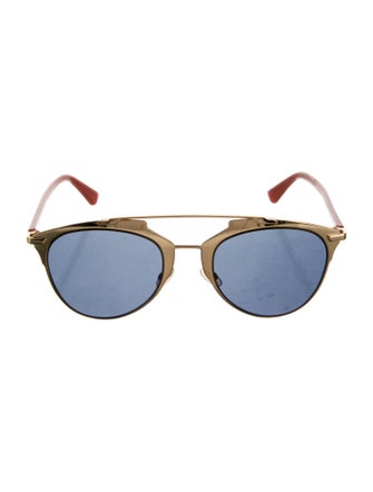 Christian Dior Aviator Tinted Sunglasses