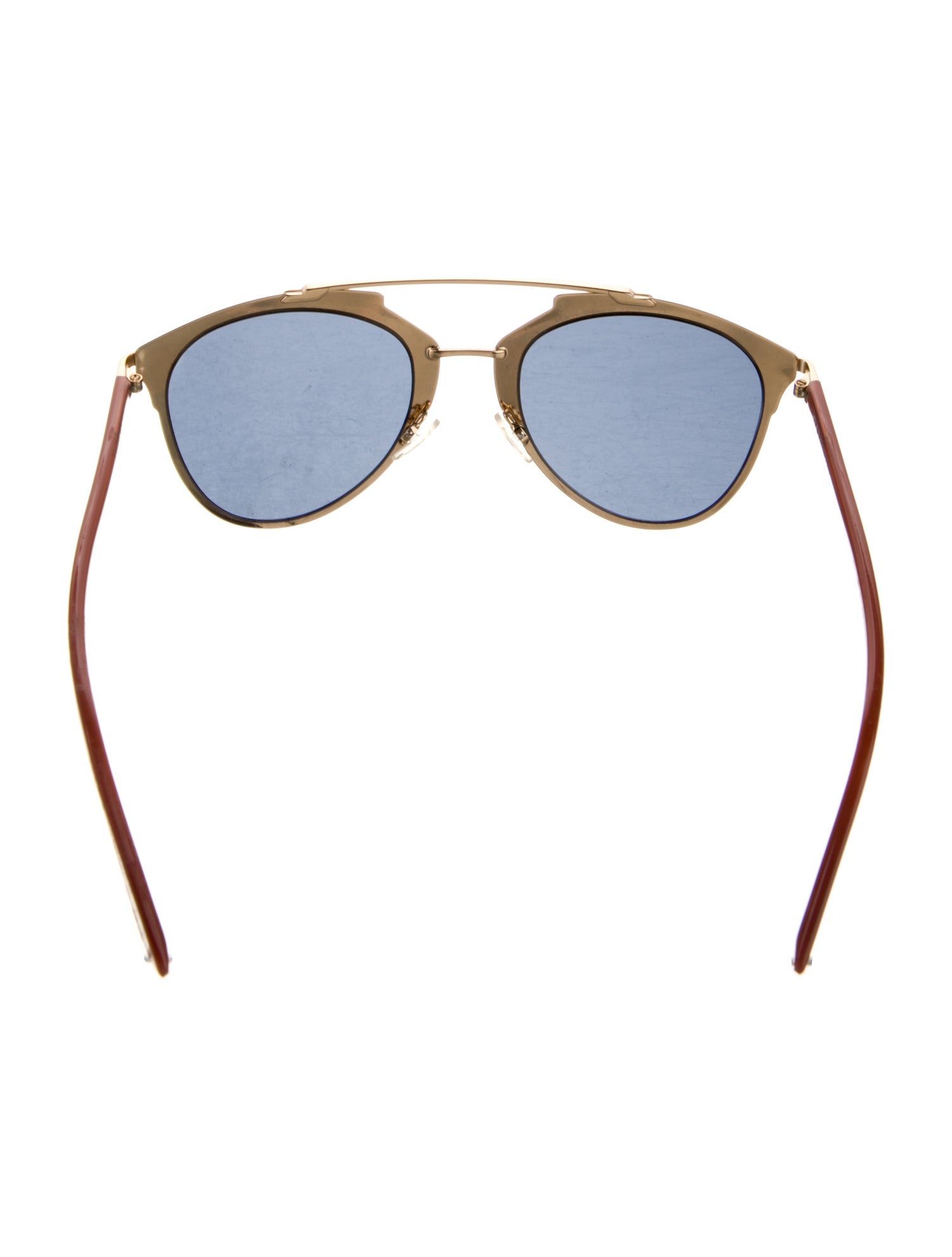 Christian Dior Aviator Tinted Sunglasses