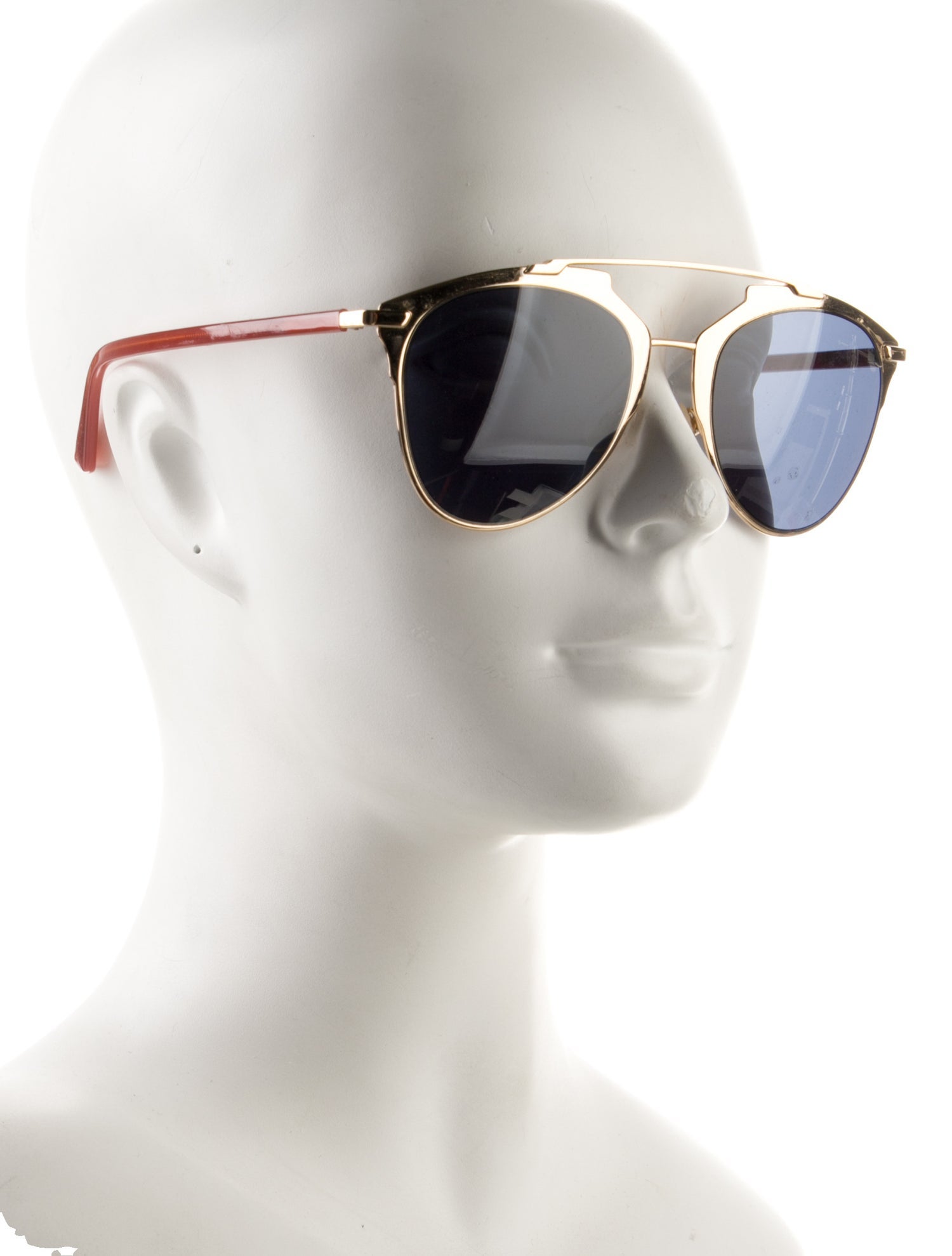Christian Dior Aviator Tinted Sunglasses