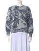 Christian Dior Virgin Wool Printed Sweater