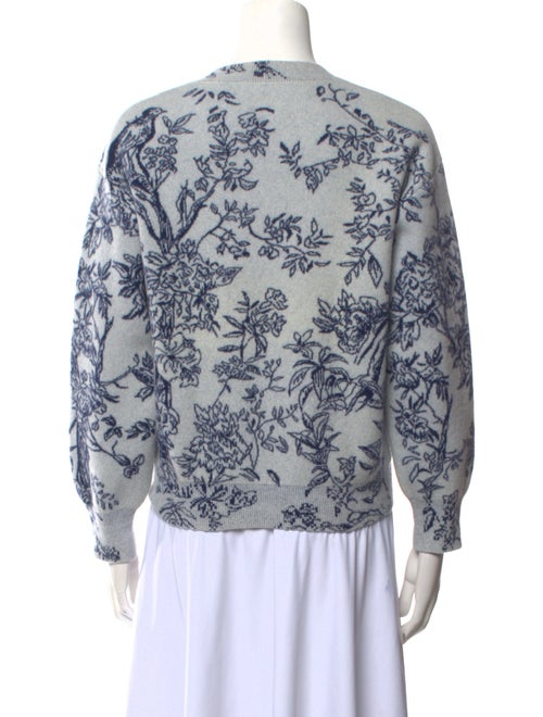 Christian Dior Virgin Wool Printed Sweater
