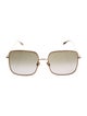 Christian Dior Square Gradient Sunglasses