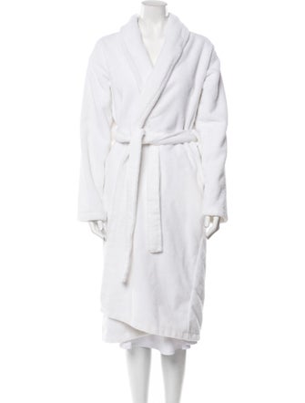 Christian Dior Embroidered Accent Robe