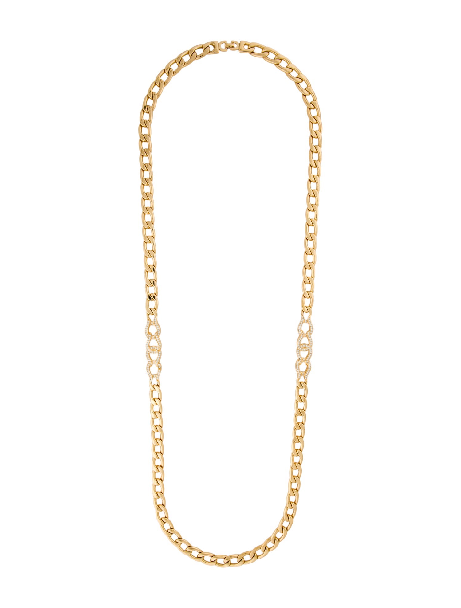 Christian Dior Crystal Station Necklace