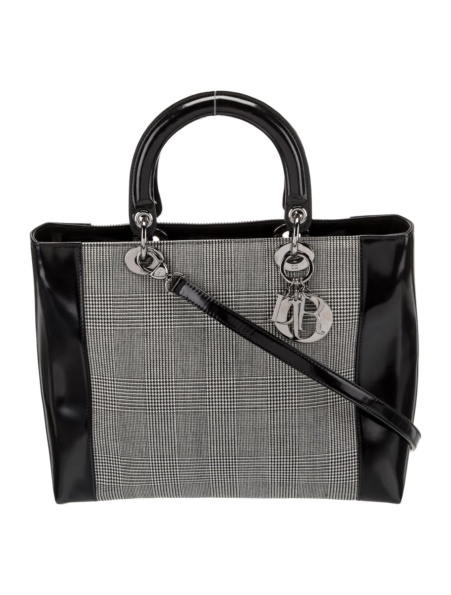 Christian Dior Canvas Lady Dior Large Vintage