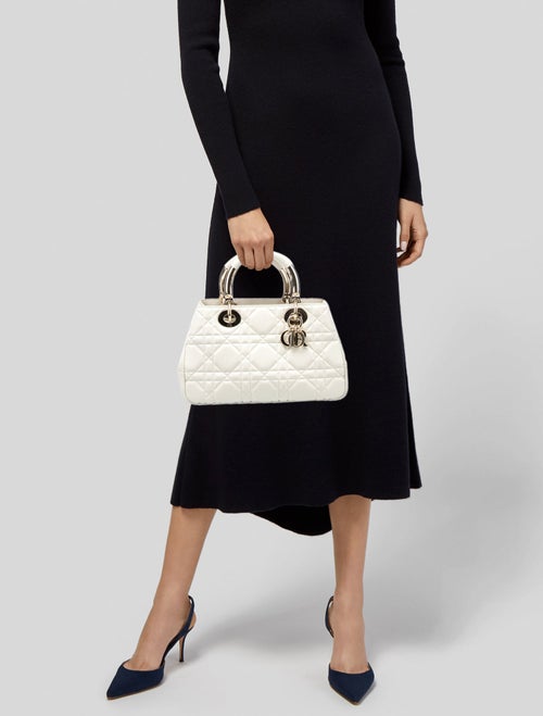 Christian Dior Cannage Lady 95.22 w/ Strap Medium 2022