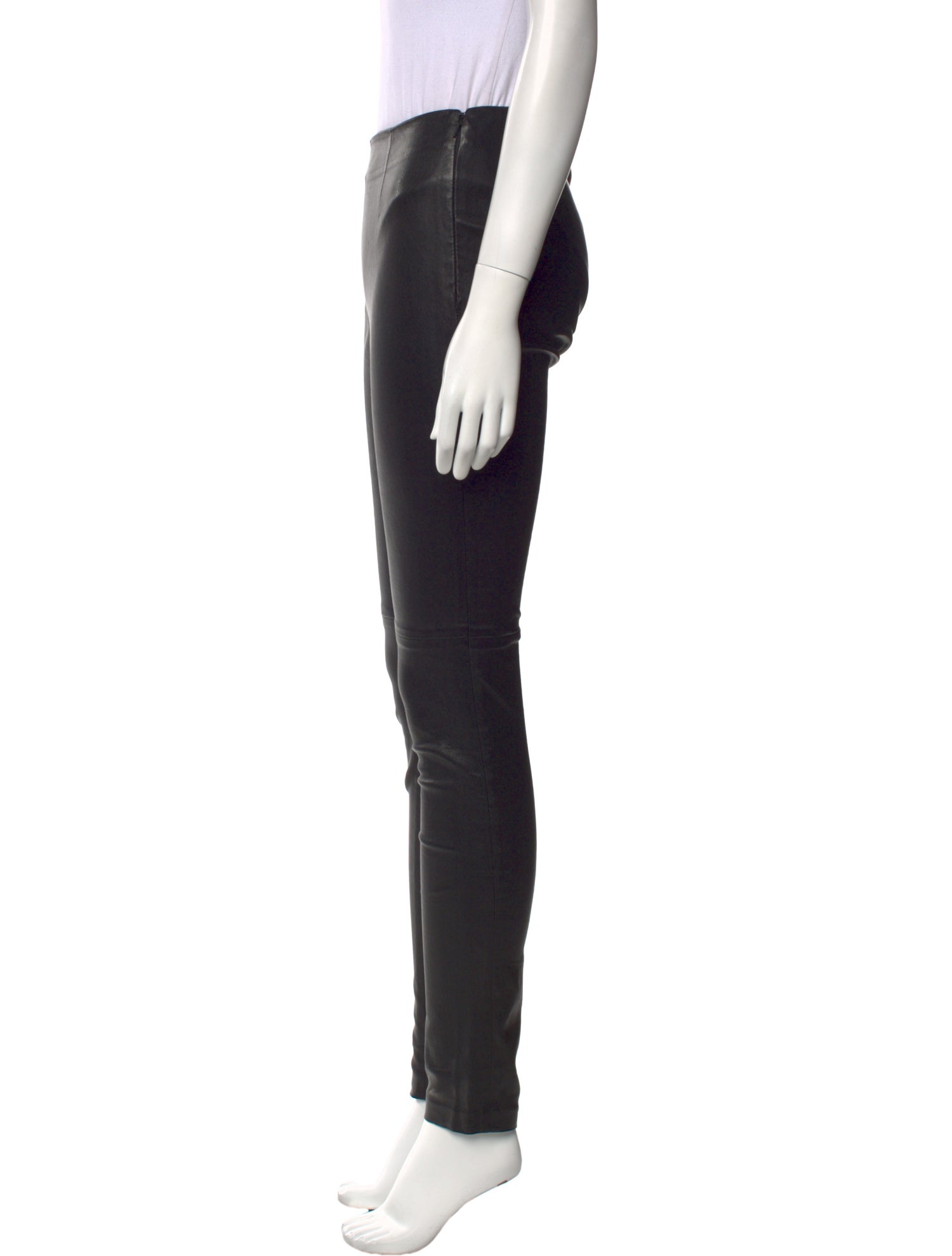 Christian Dior Lamb Leather Skinny Leg Pants